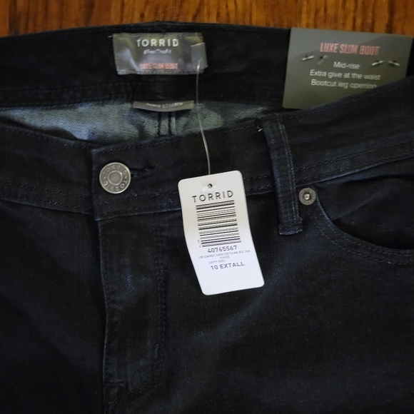 NWT Torrid Size 10XT Luxe Slim Boot EXTRA TALL - Picture 6 of 8